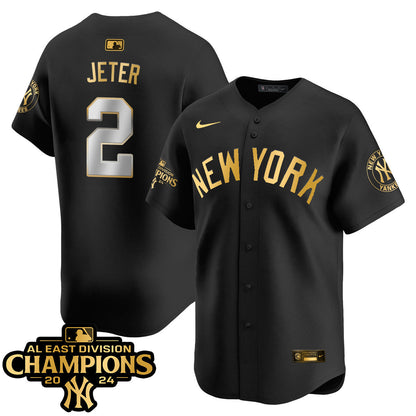 Yankees 2024 AL East Champions Jersey - All Stitched