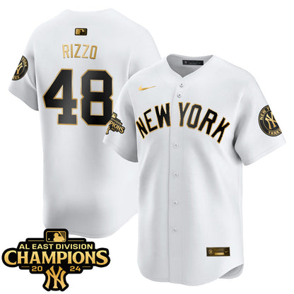 Yankees 2024 AL East Champions Jersey - All Stitched