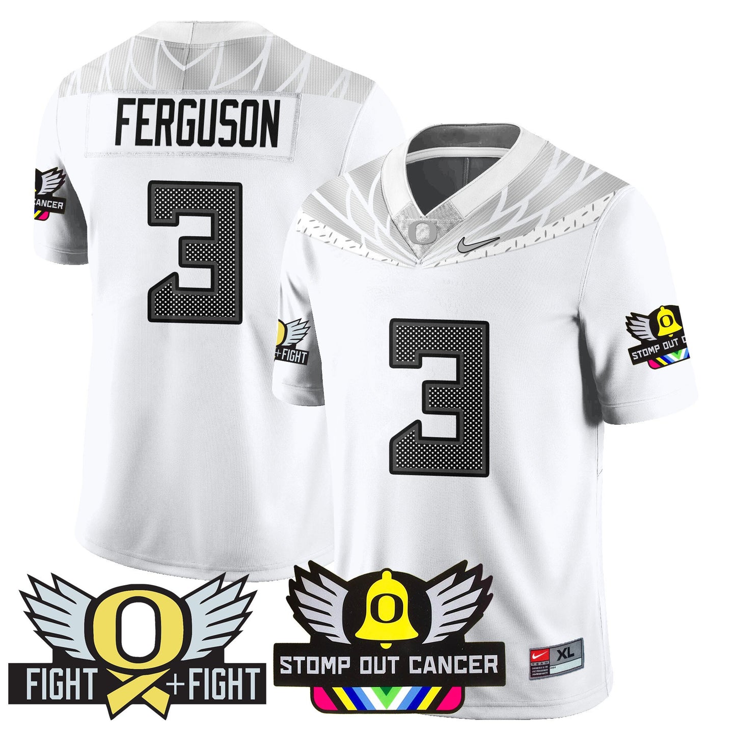 Oregon Ducks Alternate Vapor Limited Jersey - All Stitched