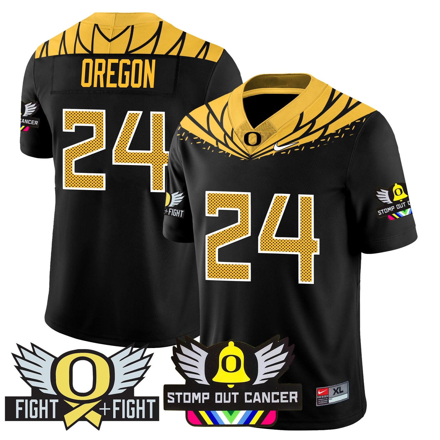 Oregon Ducks Alternate Vapor Limited Jersey - All Stitched