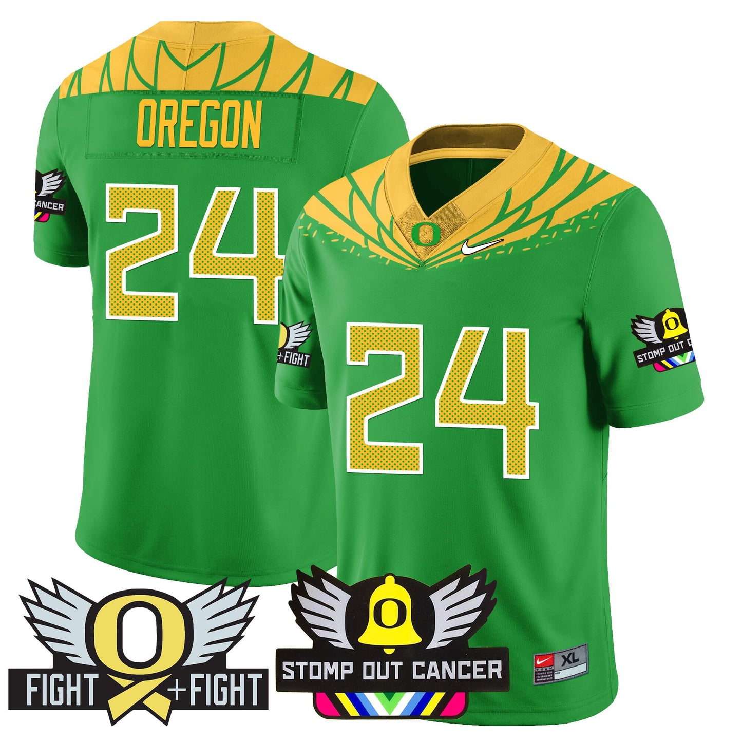 Oregon Ducks Alternate Vapor Limited Jersey - All Stitched