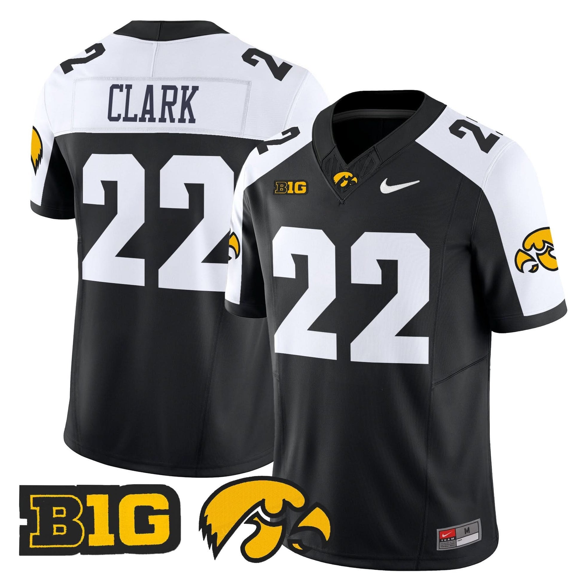 Men's Iowa Hawkeyes 2025 Vapor Limited Jersey - All Stitched