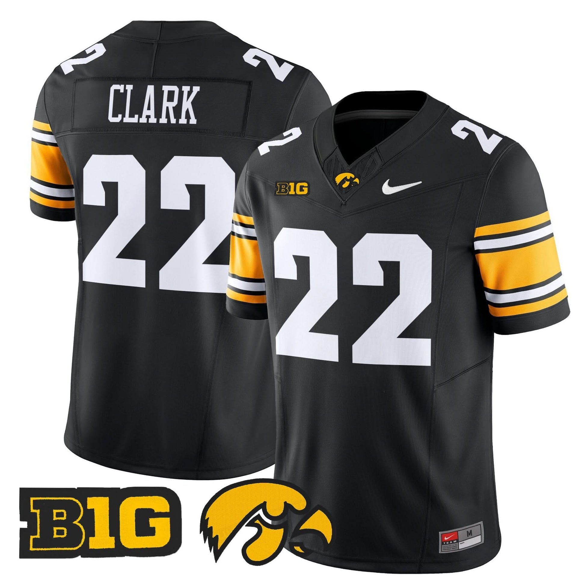 Men's Iowa Hawkeyes 2025 Vapor Limited Jersey - All Stitched