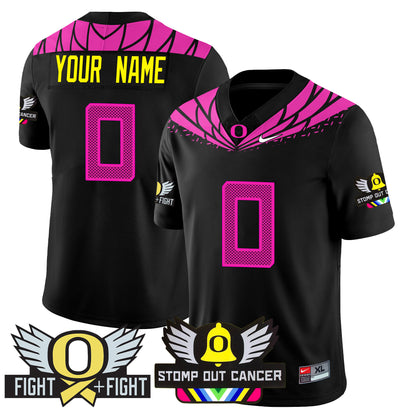 Custom Name/Gender Oregon Ducks Alternate Vapor Limited Jersey - All Stitched