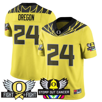 Oregon Ducks Alternate Vapor Limited Jersey - All Stitched