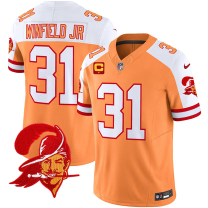 Tampa Bay Buccaneers Throwback Vapor Limited Jersey V2 - All Stitched