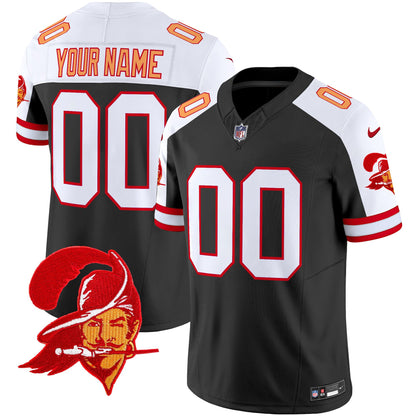 Tampa Bay Buccaneers Throwback Vapor Limited Custom Jersey V2 - All Stitched