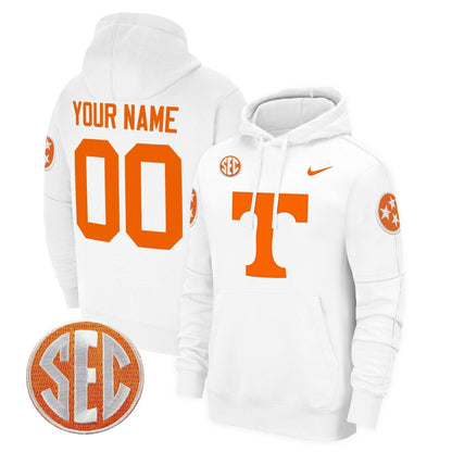 Tennessee Volunteers 2024 Fleece Custom Pullover Hoodie