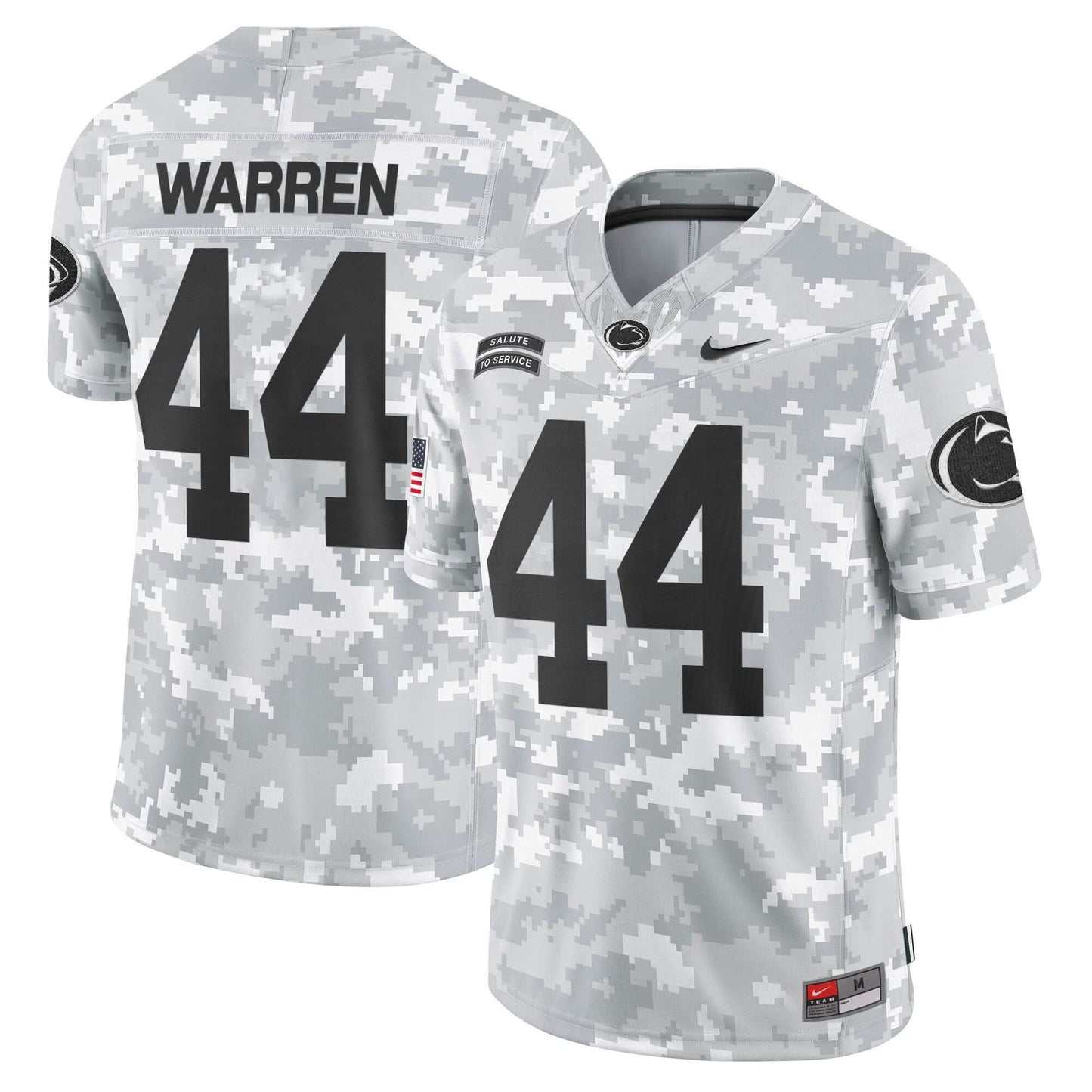 Penn State Nittany Lions 2024 Salute to Service Vapor Limited Jersey - Arctic Camo - All Stitched