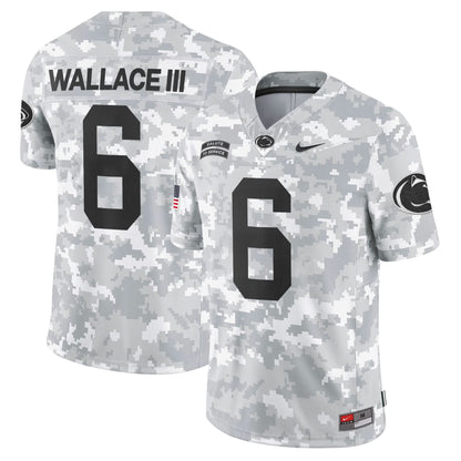 Penn State Nittany Lions 2024 Salute to Service Vapor Limited Jersey - Arctic Camo - All Stitched