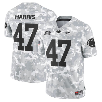 Penn State Nittany Lions 2024 Salute to Service Vapor Limited Jersey - Arctic Camo - All Stitched