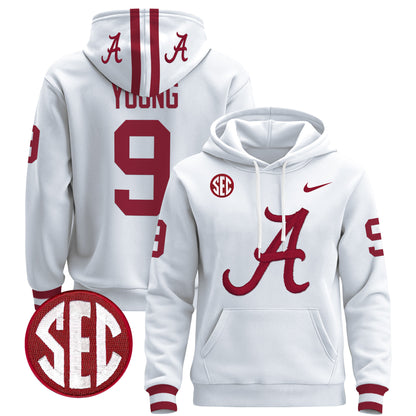 Alabama Crimson Tide 2024 Pullover Hoodie V2 - All Stitched