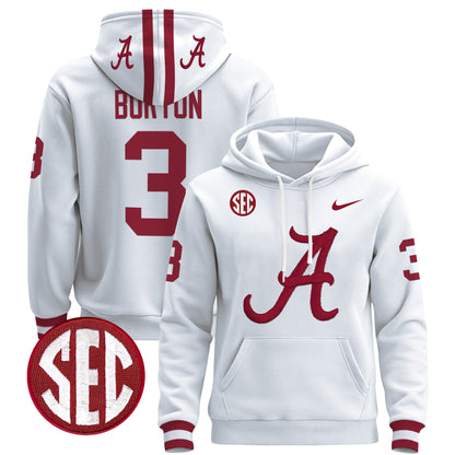 Alabama Crimson Tide 2024 Pullover Hoodie V2 - All Stitched