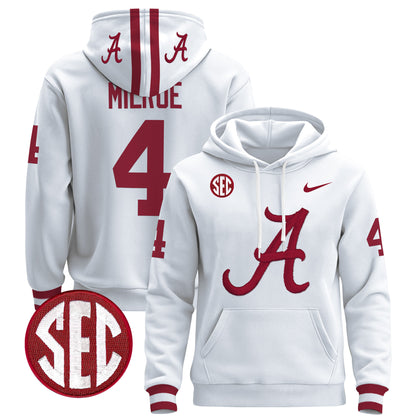 Alabama Crimson Tide 2024 Pullover Hoodie V2 - All Stitched