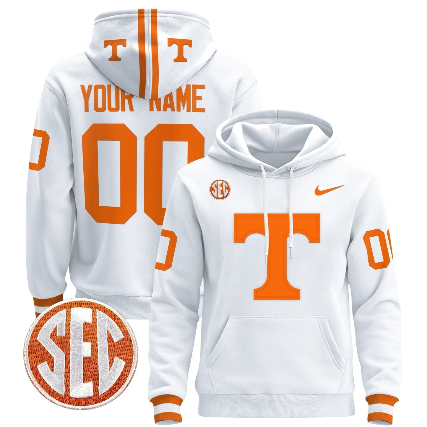 Tennessee Volunteers 2024 Custom Pullover Hoodie V2