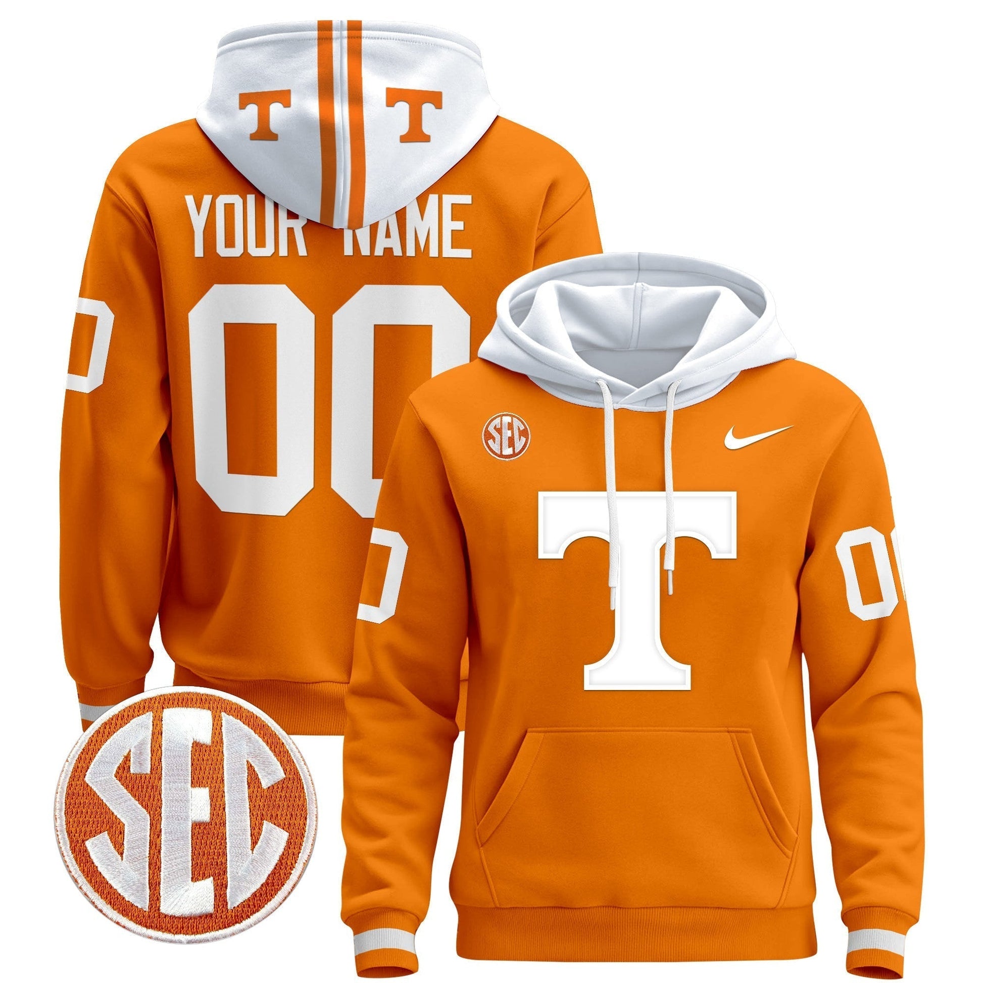 Tennessee Volunteers 2024 Custom Pullover Hoodie V2