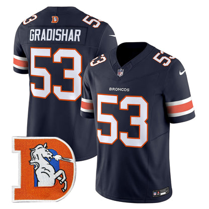 Denver Broncos Throwback Vapor Limited Jersey V2 - All Stitched