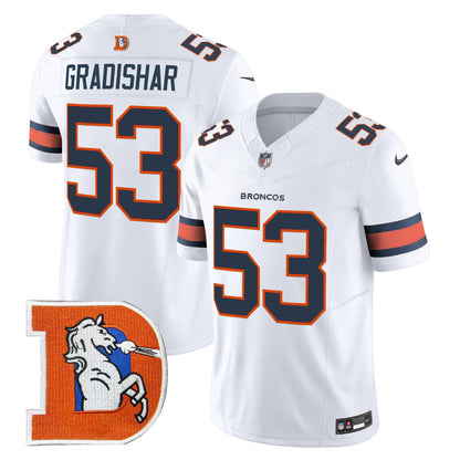 Denver Broncos Throwback Vapor Limited Jersey V2 - All Stitched