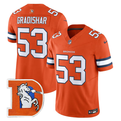 Denver Broncos Throwback Vapor Limited Jersey V2 - All Stitched