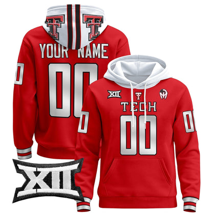 Texas Tech Red Raiders 2024 Custom Pullover Hoodie V2