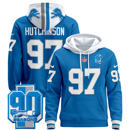 Detroit Lions 2024 Pullover Hoodie - All Stitched