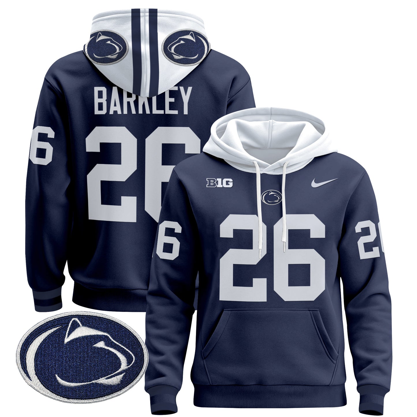 Penn State Nittany Lions 2024 Pullover Hoodie - All Stitched