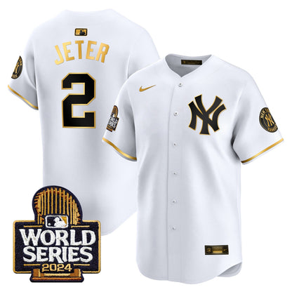 Yankees 2024 World Series Vapor Premier Limited Jersey - All Stitched