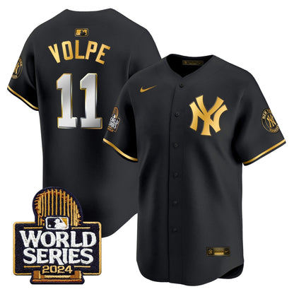 Yankees 2024 World Series Vapor Premier Limited Jersey - All Stitched