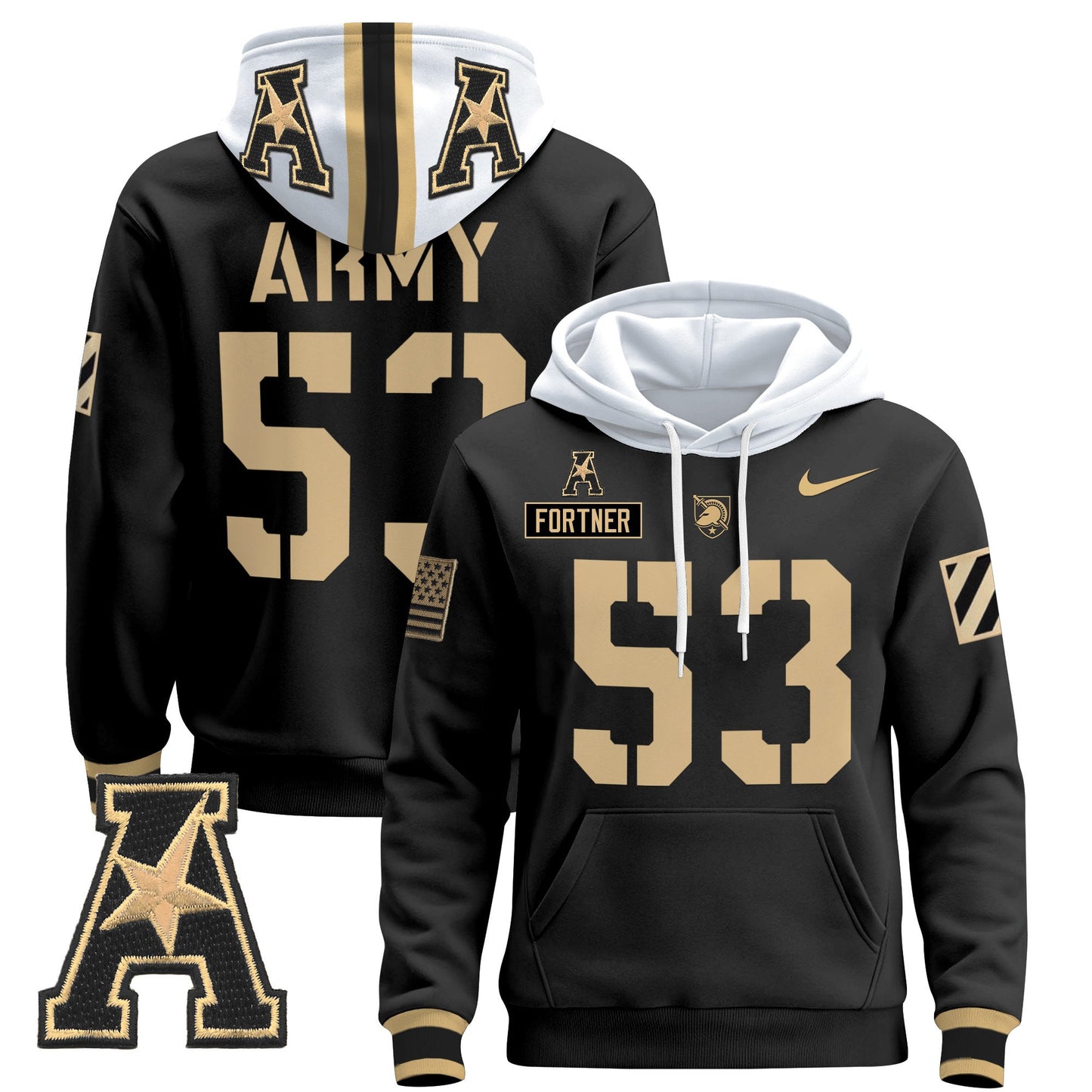 Army Black Knights 2024 Pullover Hoodie