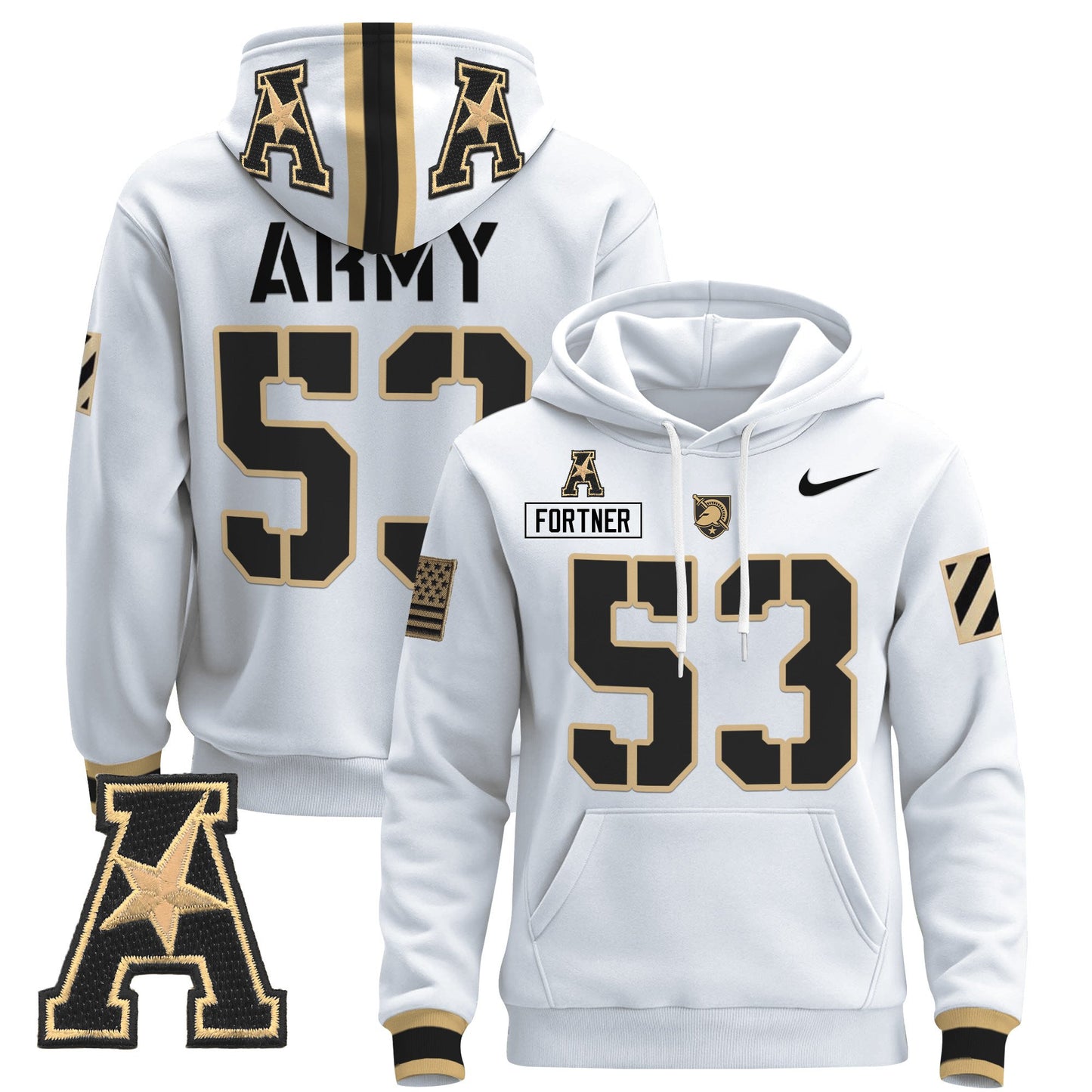 Army Black Knights 2024 Pullover Hoodie