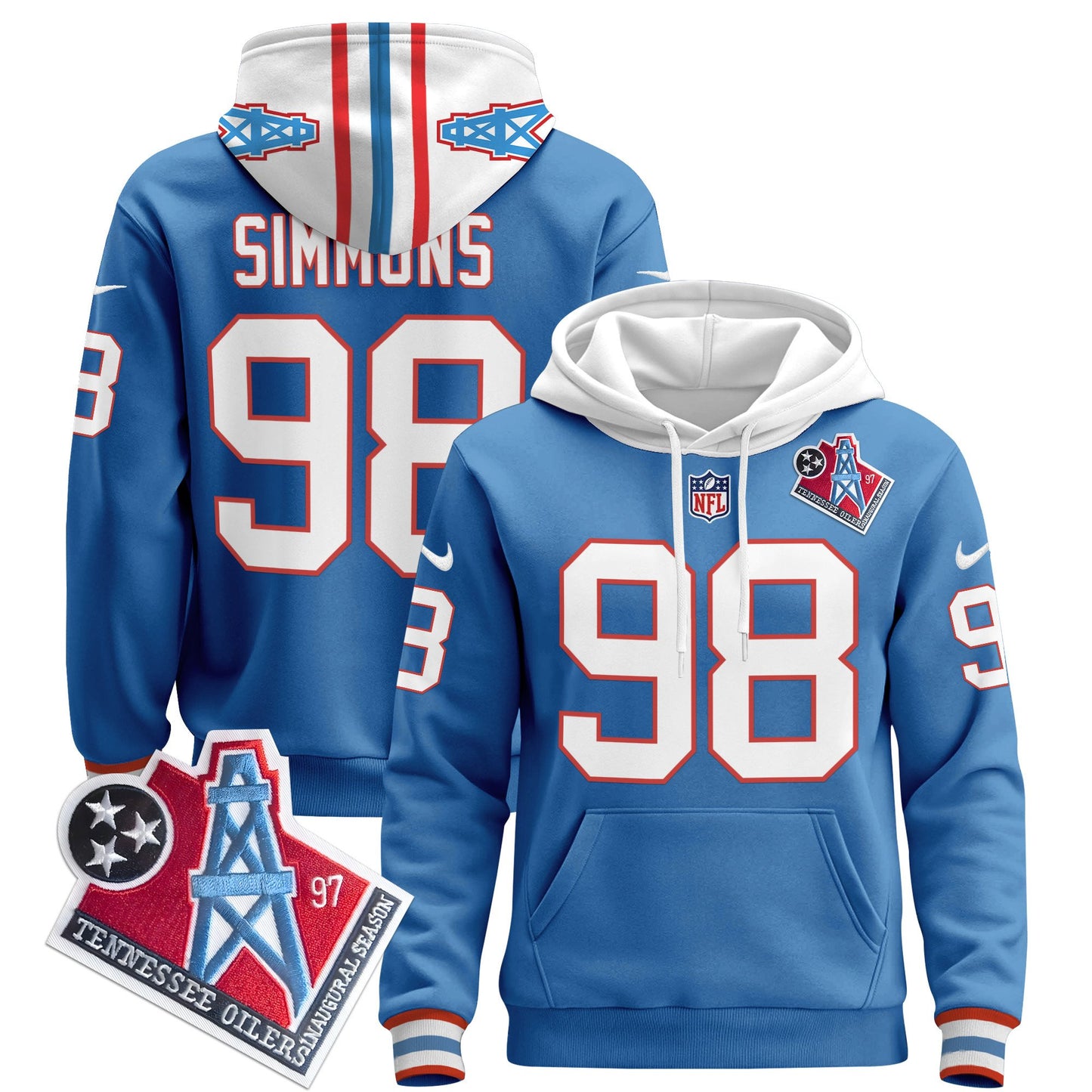 Tennessee Titans 2024 Pullover Hoodie