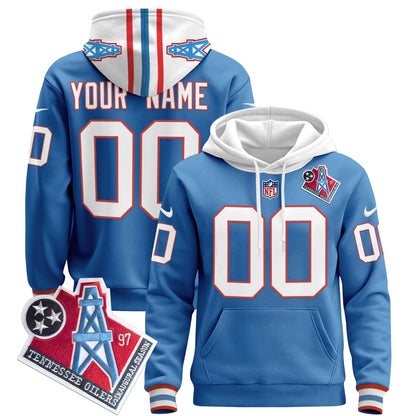 Tennessee Titans 2024 Custom Pullover Hoodie