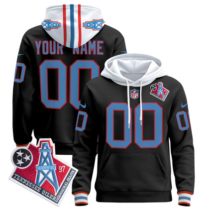 Tennessee Titans 2024 Custom Pullover Hoodie - All Stitched