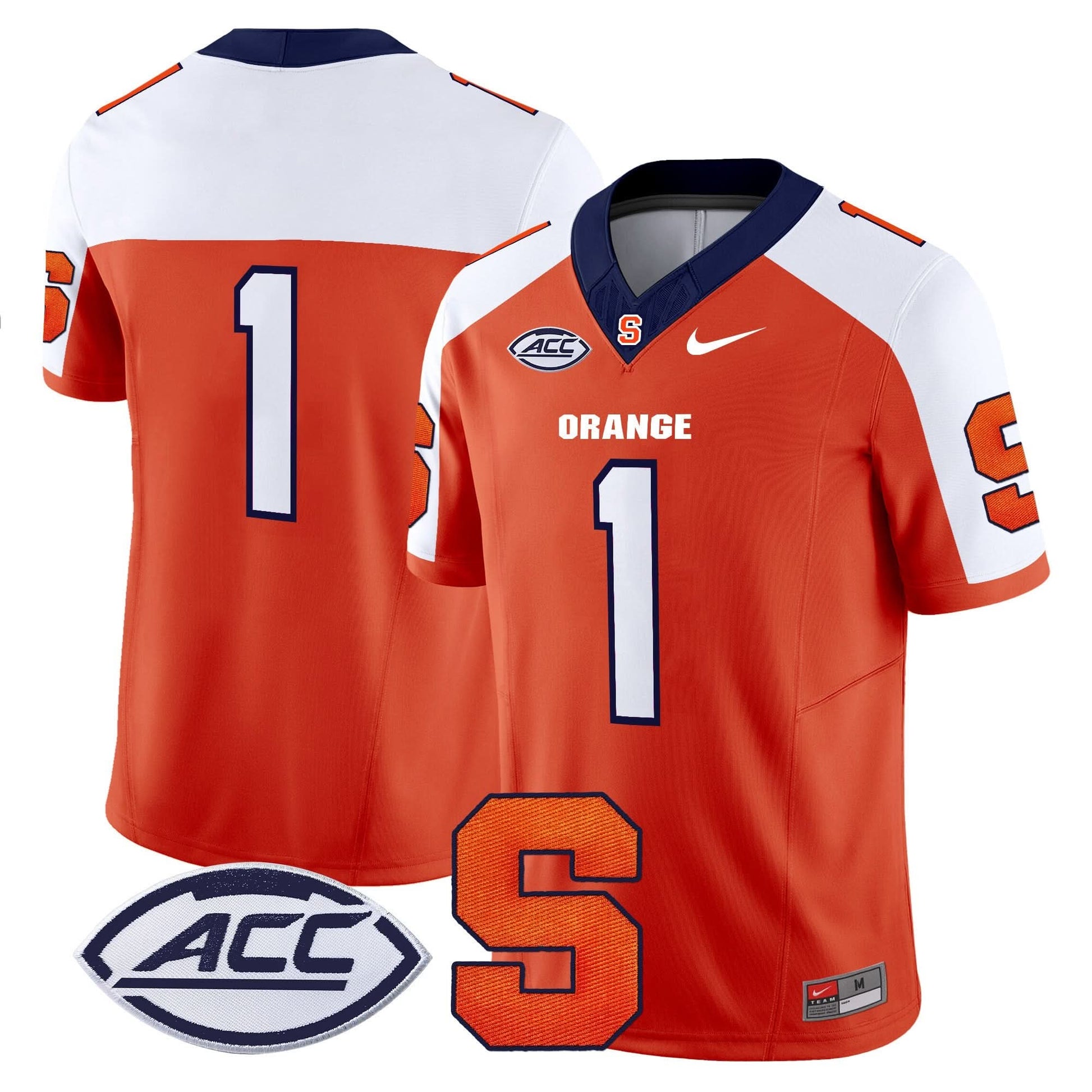 Men's Syracuse Orange 2025 Vapor Limited Jersey - All stitched