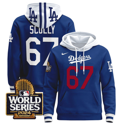 Dodgers 2024 World Series Pullover Hoodie