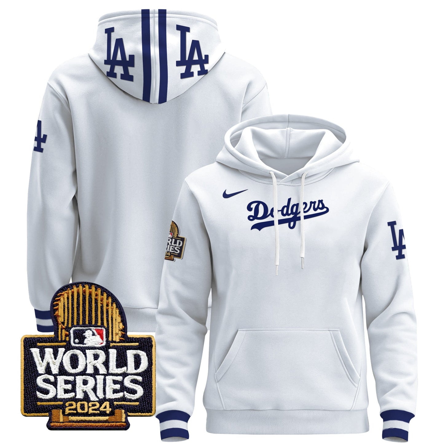 Dodgers 2024 World Series Pullover Hoodie