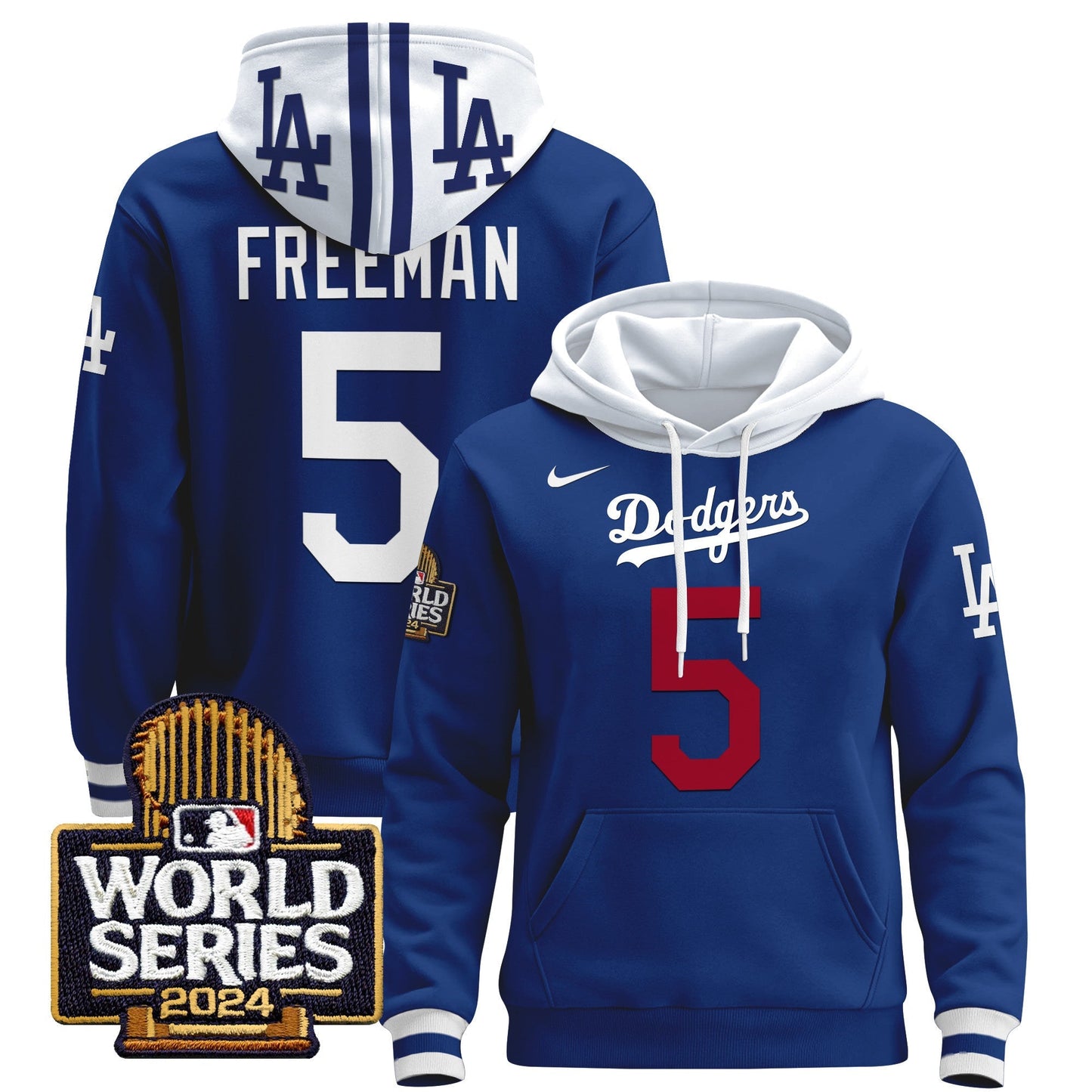 Dodgers 2024 World Series Pullover Hoodie