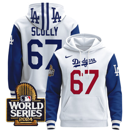 Dodgers 2024 World Series Pullover Hoodie