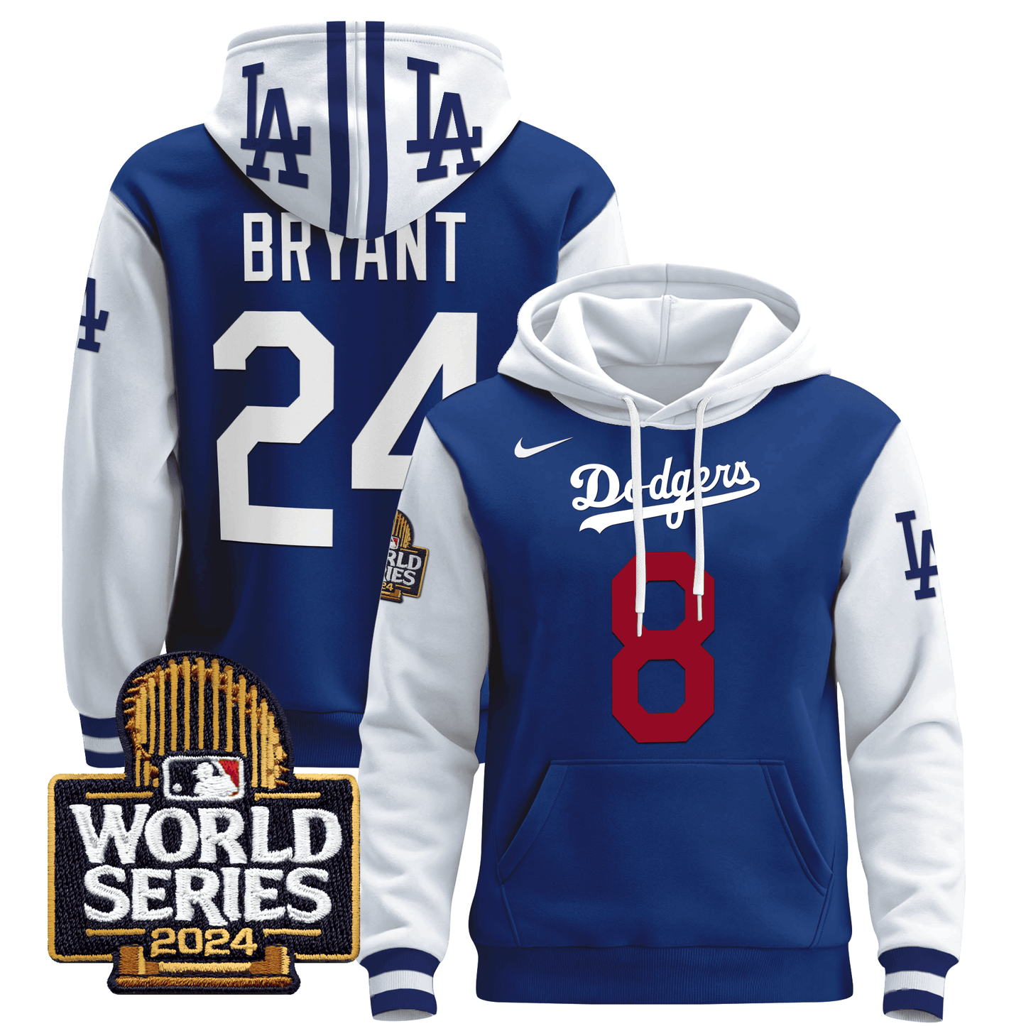 Dodgers 2024 World Series Pullover Hoodie