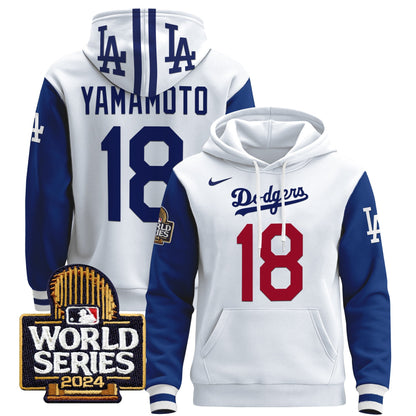 Dodgers 2024 World Series Pullover Hoodie