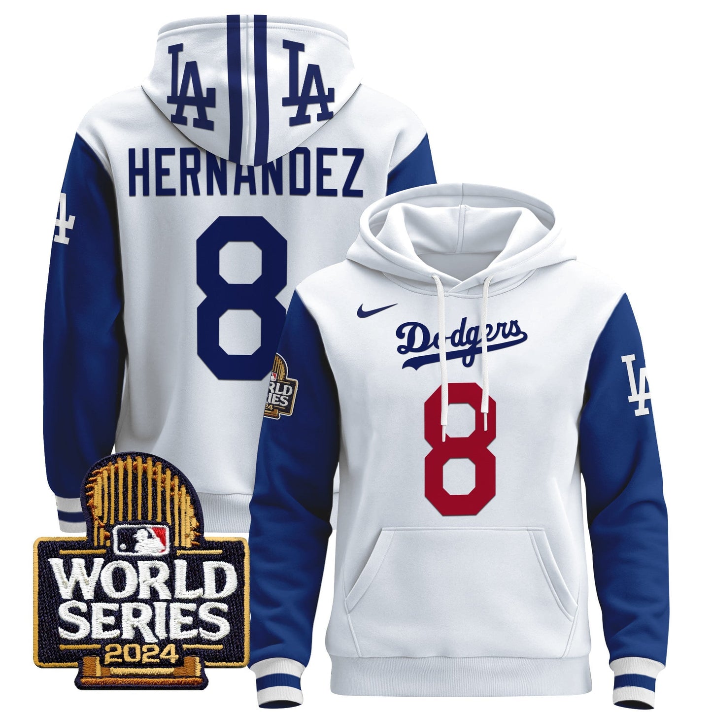 Dodgers 2024 World Series Pullover Hoodie