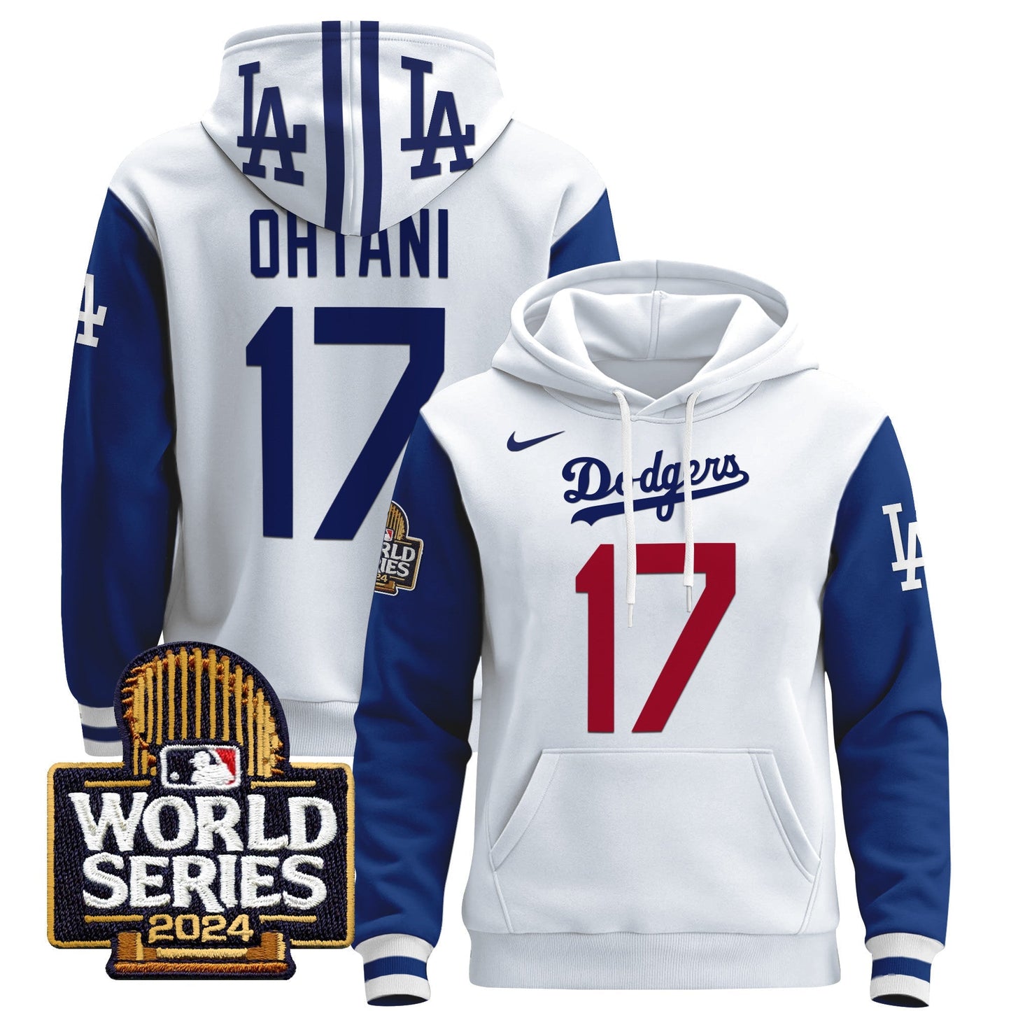 Dodgers 2024 World Series Pullover Hoodie