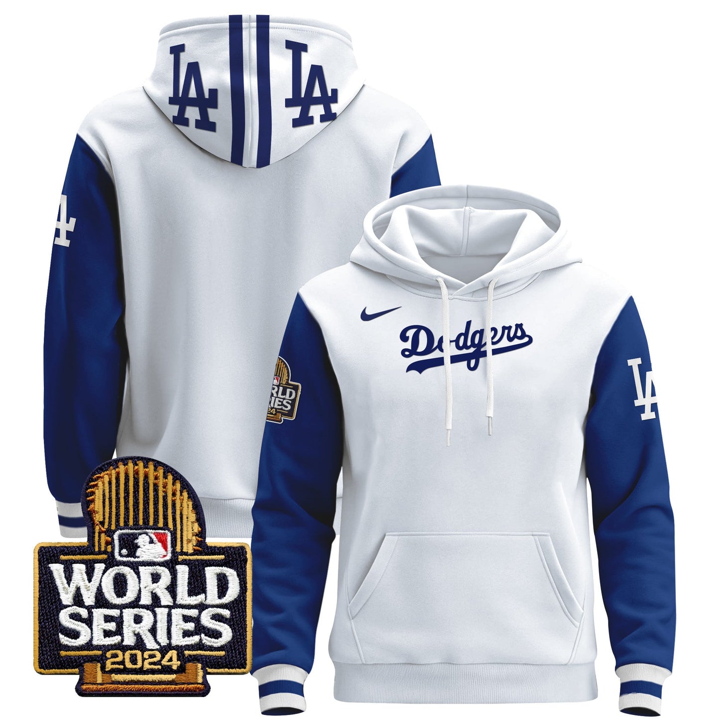 Dodgers 2024 World Series Pullover Hoodie