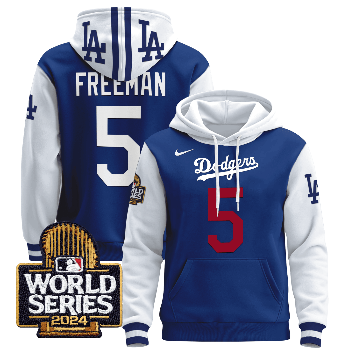 Dodgers 2024 World Series Pullover Hoodie