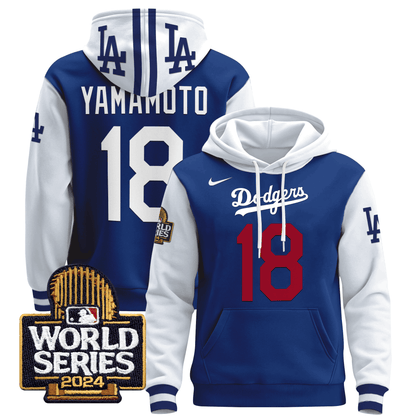 Dodgers 2024 World Series Pullover Hoodie