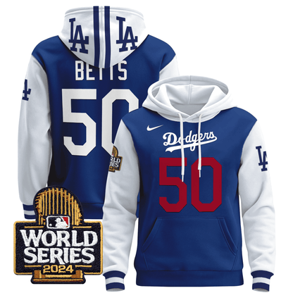 Dodgers 2024 World Series Pullover Hoodie