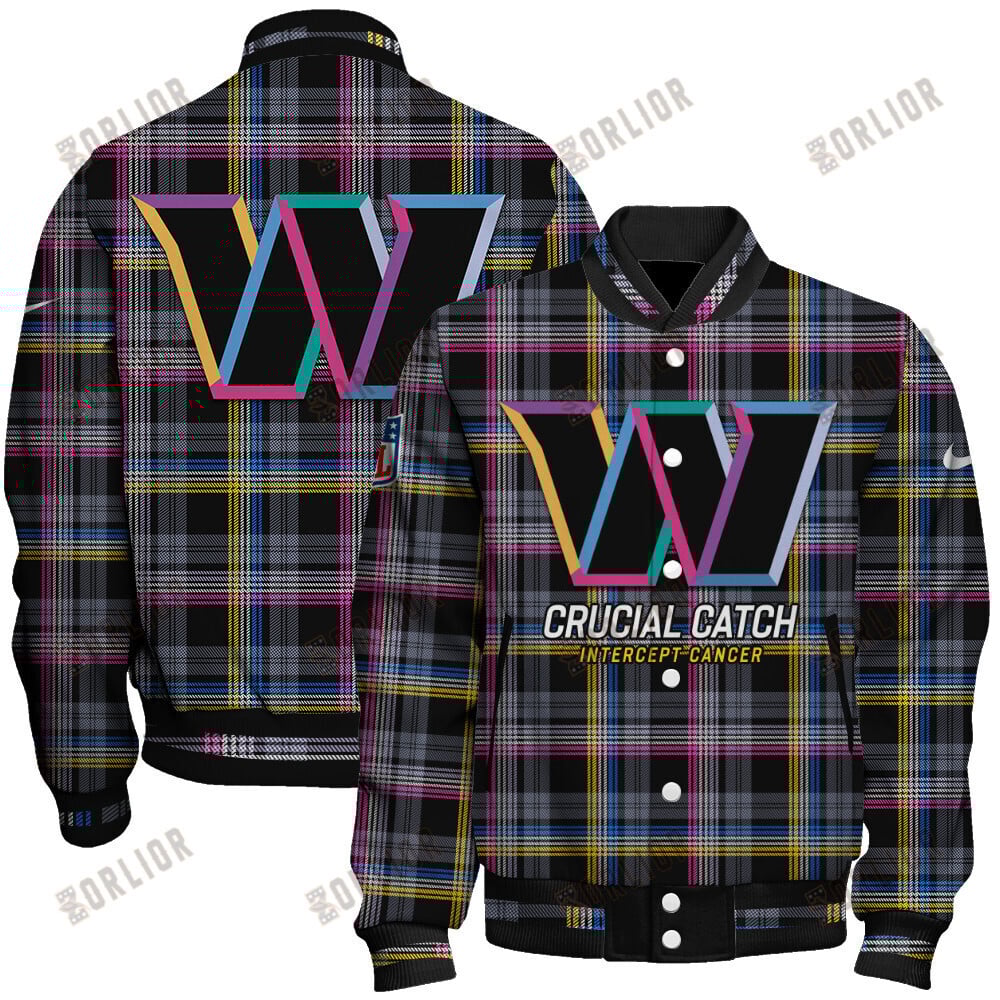 Washington Commanders National Football League 2024 Crucial Catch Unisex Varsity Jacket