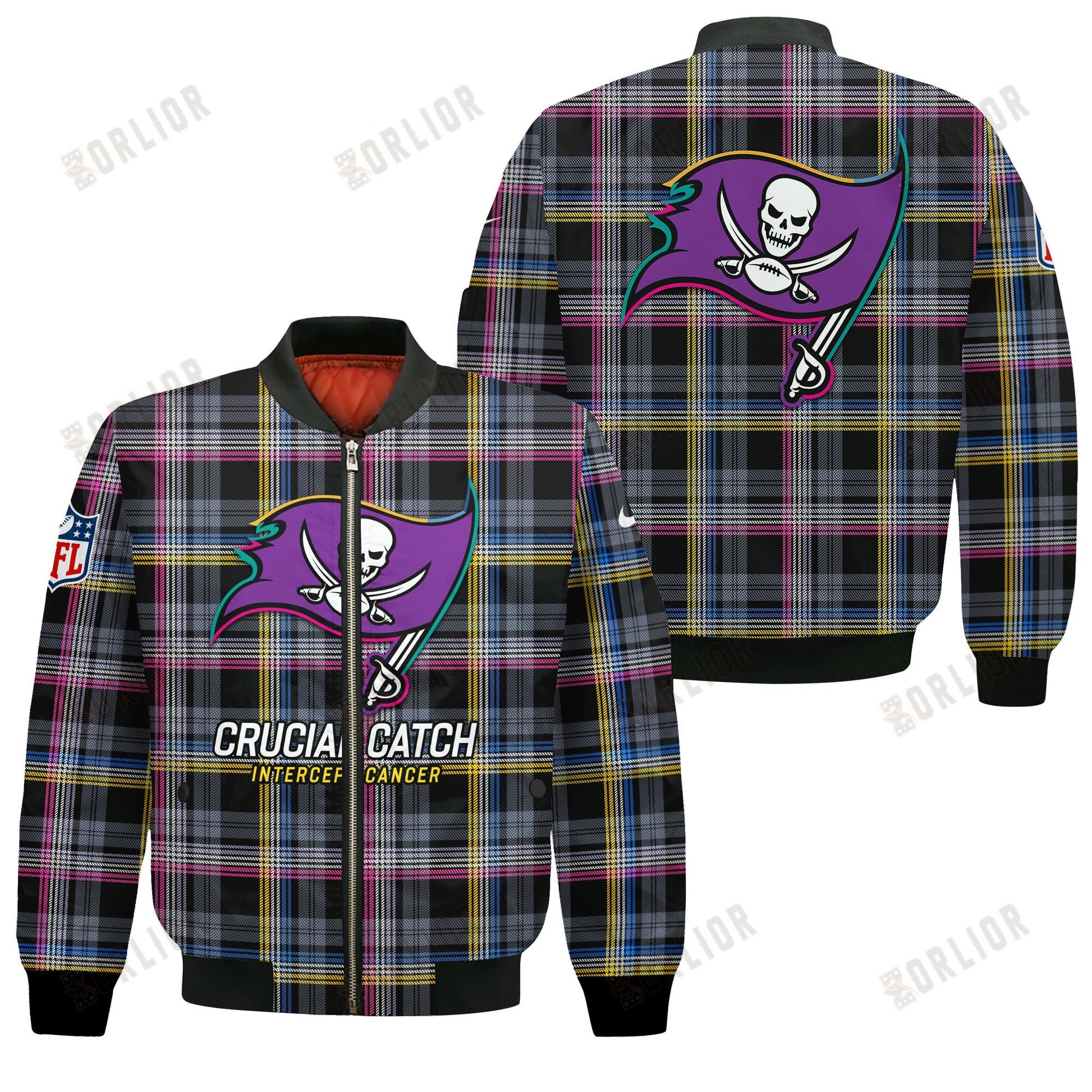 Tampa Bay Buccaneers National Football League 2024 Crucial Catch Bomber Jacket