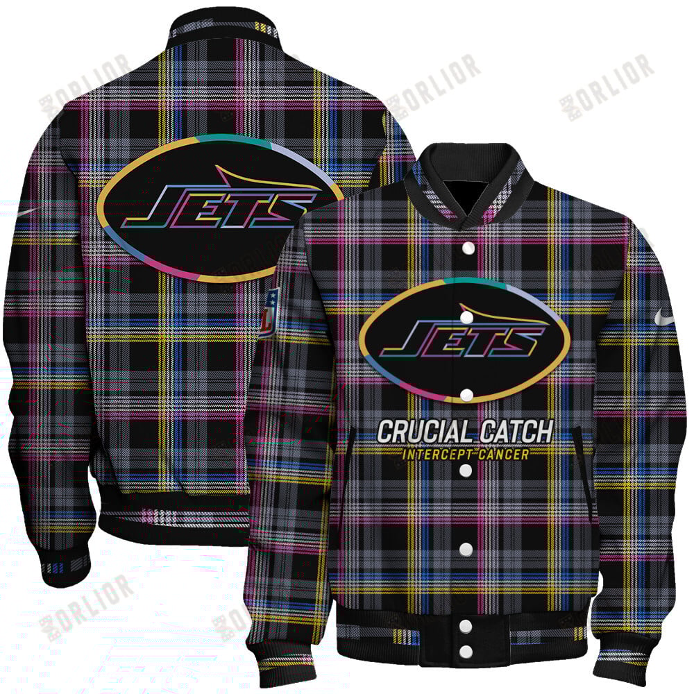 New York Jets National Football League 2024 Crucial Catch Unisex Varsity Jacket