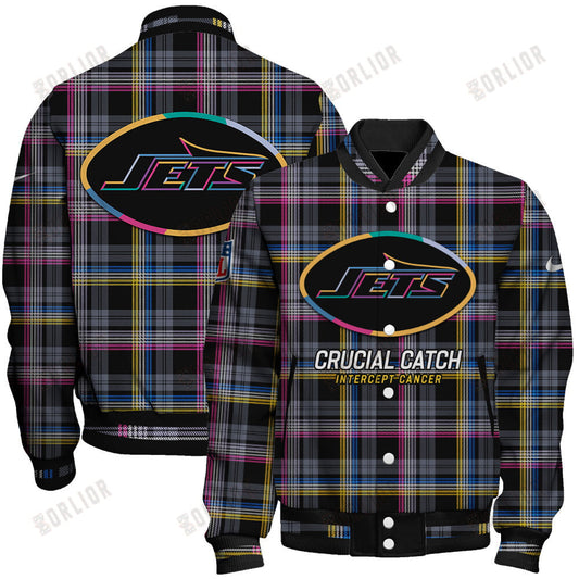 New York Jets National Football League 2024 Crucial Catch Unisex Varsity Jacket